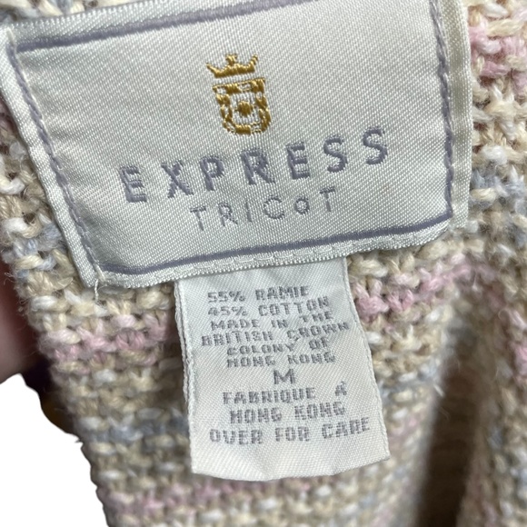 Women's Multicolor Knit Sweater - Picture 5 of 11